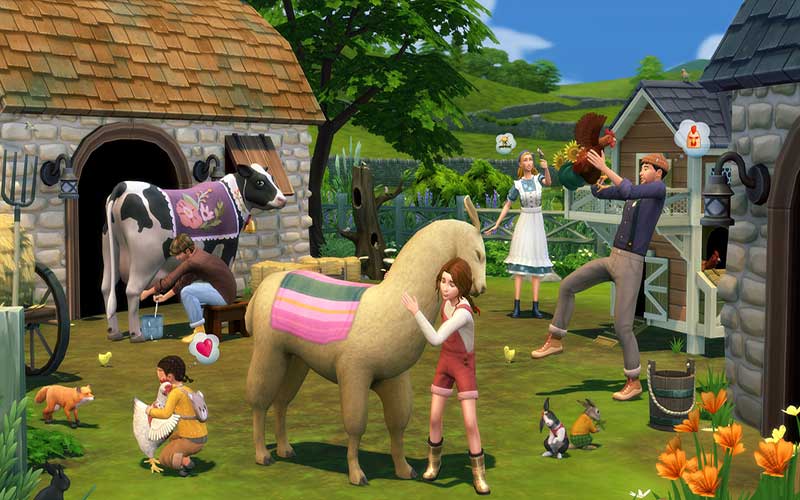 The Sims 4 Cottage Living 