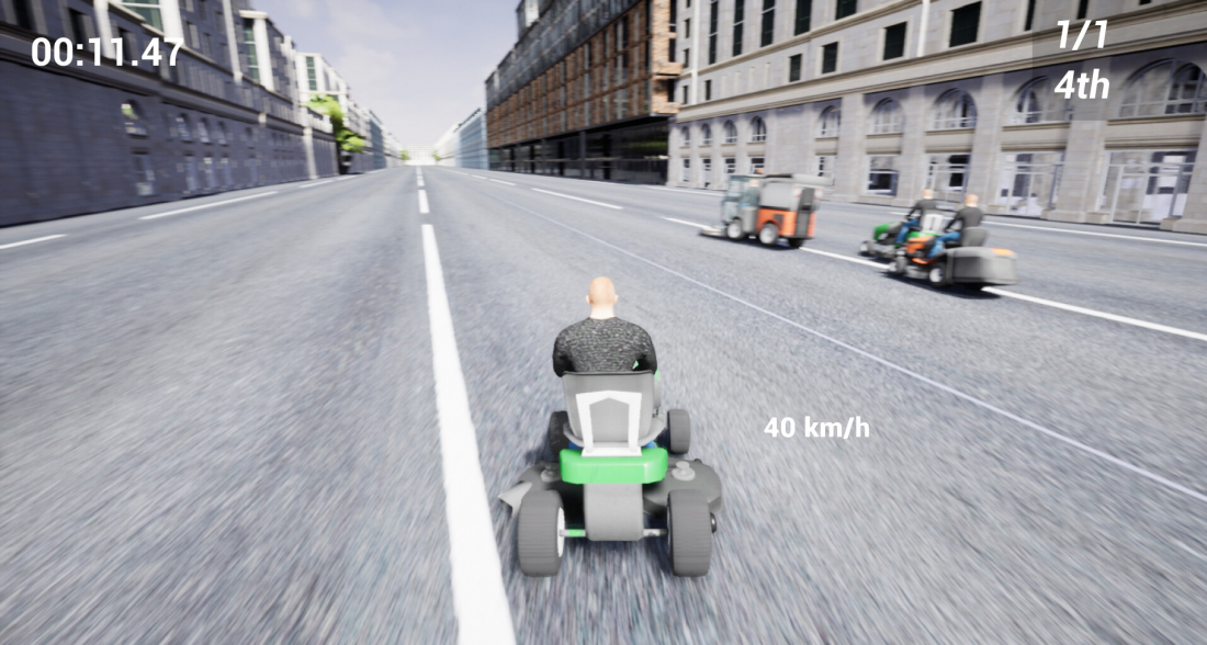 Lawnmower Game Racing 2: Drunken 