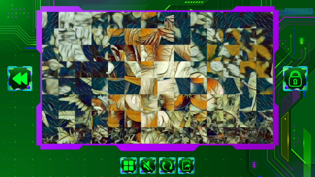 Twizzle Puzzle: Mushrooms 