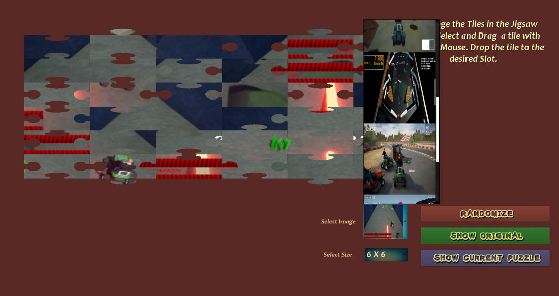 Lawnmower Game Jigsaw 