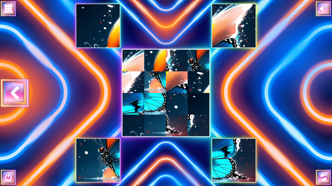 Neon Fantasy: Butterflies 