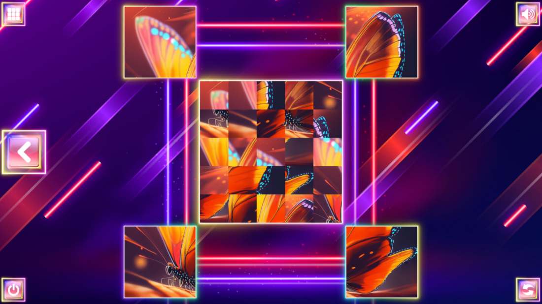 Neon Fantasy: Butterflies 