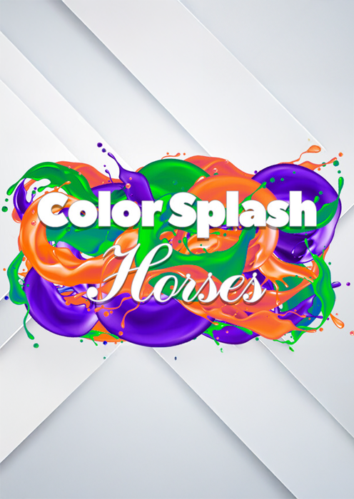Color Splash: Horses